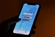 Fortnite Epic Games loading on phone