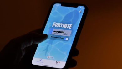 Fortnite Epic Games loading on phone