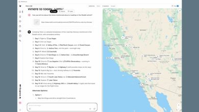 Mindtrip start anywhere feature that lets you insert a TikTok link to help you generate a travel plan